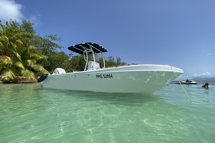 Rental Motorboat Forbin Forboat 23 300cv Guadeloupe