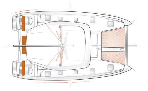 Catamaran Excess 12 Boat design plan