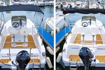 Location Bateau sans permis  Jeanneau Navy Blue Premium 6 places Le Cap d'Agde