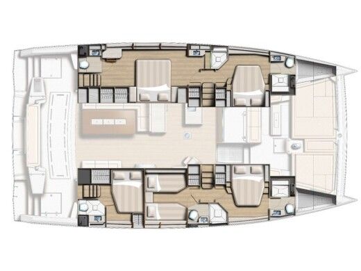 Catamaran BALI - CATANA 5.4 boat plan
