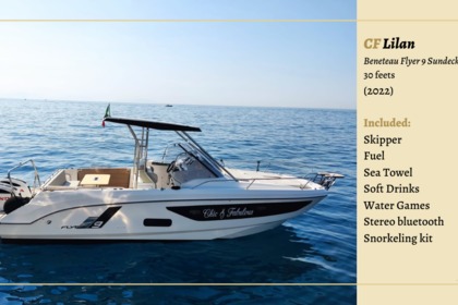 Hire Motorboat Beneteau Flyer 9 Sundeck Amalfi