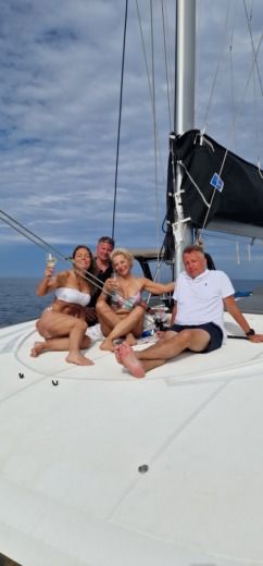 Polignano a Mare Catamaran Lagoon 39 alt tag text