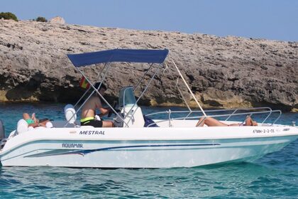 Charter Motorboat aquamar 20 Menorca