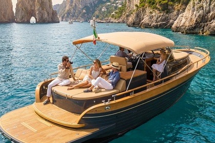 Charter Motorboat Gozzo Esposito Positano Open Sorrento