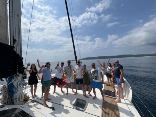 Saint-Tropez Catamaran NAUTITECH 64 alt tag text