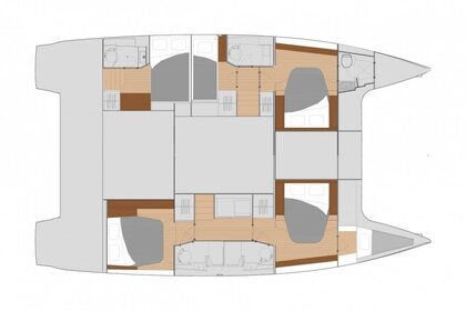 Location Catamaran Fountaine Pajot Fountaine Pajot Saona 47 Quintet - 5 + 1 cab. Phuket