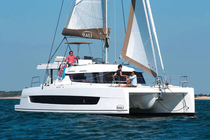 Hire Catamaran  Bali Catspace Lefkada