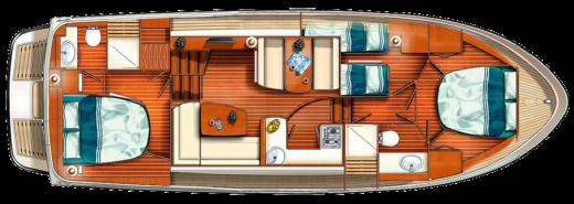 Houseboat Linssen Grand Sturdy 40.9 Ac boat plan