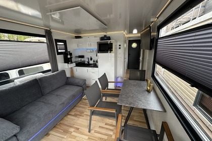 Miete Hausboot Lago Bau Motorkatamaran ODY-04 Bad Saarow