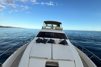 Aluguel Lancha Ferreti 68 aniversario Palma de Mallorca