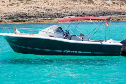 Miete Motorboot KELT WHITE SHARK 298 Ibiza