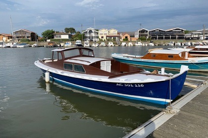 Hire Motorboat Dubourdieu Pinasse Traditionnelle Du Bassin La Teste-de-Buch