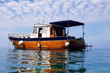 Charter Motorboat Wooden Unique Budva