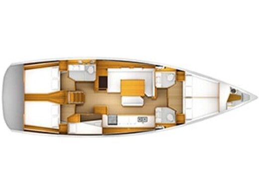 Sailboat Jeanneau Sun Odyssey 519 Boat design plan