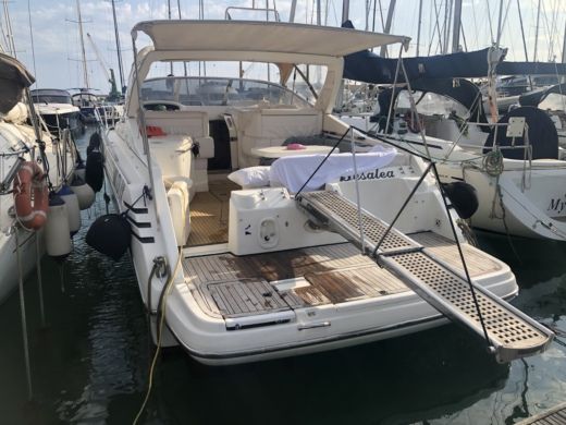 Marina di Carrara Motorboat CRANCHI 41 MEDITERRANEE alt tag text