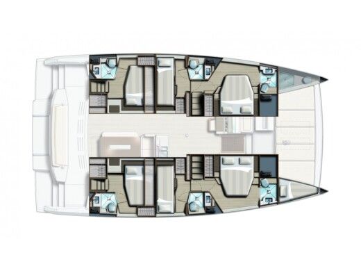 Catamaran  Bali 4.8  Boat design plan