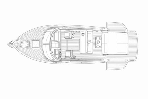 Motorboat boatlab pelagosa 33 boat plan