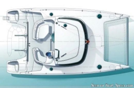 Catamaran Fountaine Pajot Lavezzi 40 Boat layout