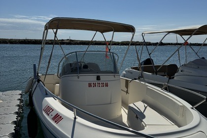 Charter Motorboat Jeanneau Cap Camarat 625 Open Valras-Plage