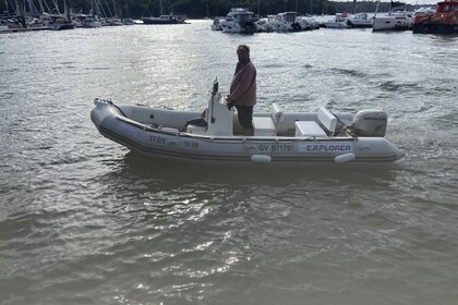 Verhuur Motorboot Zodiac Sb 530 Bénodet