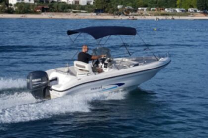 Charter Motorboat RANIERI Marvel 19.5 Yamaha F100 Pakoštane