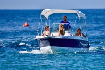 Rental Motorboat Olympic 580 CC Corfu