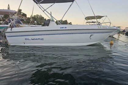 Miete Motorboot Olympic boat 490 sx Agios Sostis
