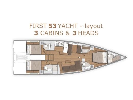 Sailboat  First Yacht 53  boat plan