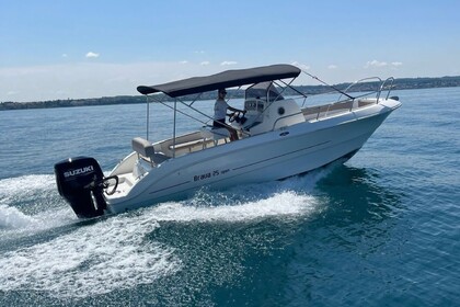 Location Bateau à moteur MINGOLLA CANTIERE NAUTICO BRAVA 25 - SENZA SKIPPER - PORTO GALEAZZI Sirmione