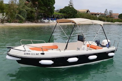 Rental Boat without license  Poseidon Wavemaster 500 Lefkada