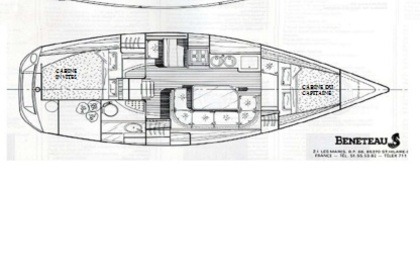 Location Voilier Beneteau Oceanis320 Quiberon