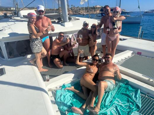 Ibiza Catamaran Lagoon 450 alt tag text