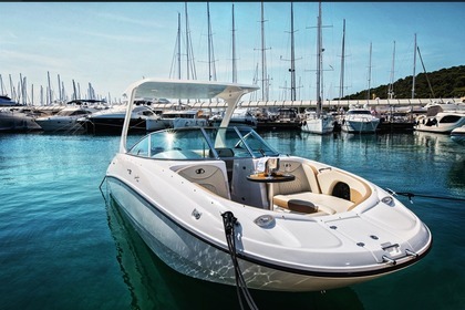 Rental Motorboat Sensation Boats SX260TBR Rogoznica