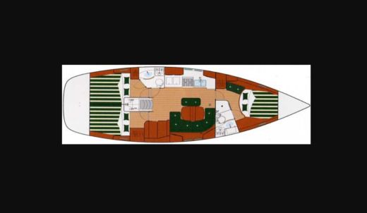 Sailboat Bénéteau Oceanis 423 Clipper Boat design plan