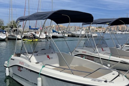 Location Bateau sans permis  Quicksilver Activ 455 Open Le Cap d'Agde