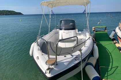 Rental Boat without license  Poseidon Blu Water 185 Limenaria