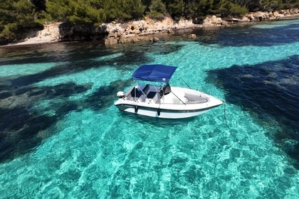 Miete Boot ohne Führerschein  Poseidon blue water 170 Mandelieu-la-Napoule