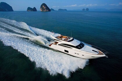 Charter Motor yacht Princess 64 Fly White Golfe Juan