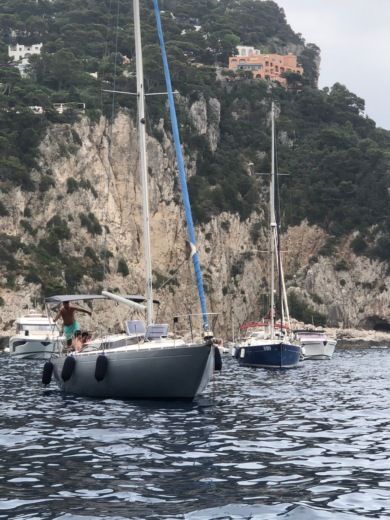 Sailboat Tour in barca a vela pranzo e food Boat layout