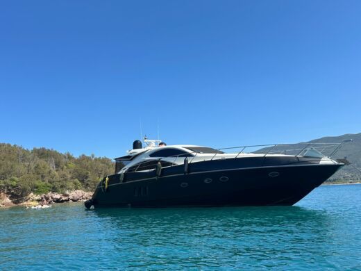 Motorboat Sunseeker Predator 64 Plano del barco