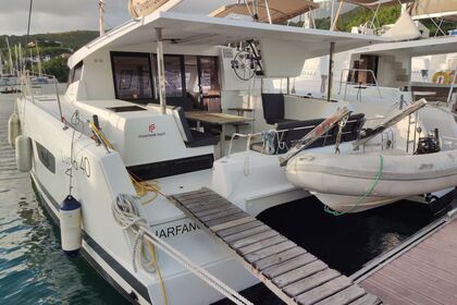 Location Catamaran Fountaine Pajot Lucia 40 with watermaker Le Marin