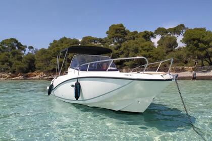 Miete Motorboot Quicksilver activ 675 sundeck moteur Mercury 147 kw Mandelieu-la-Napoule