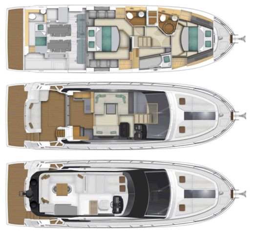 Motorboat Monte Carlo 5 Boat design plan