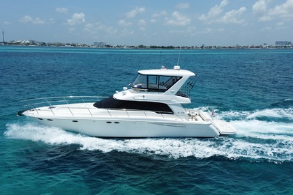 Alquiler Lancha Sea Ray 480 Sedan Bridge Cancún