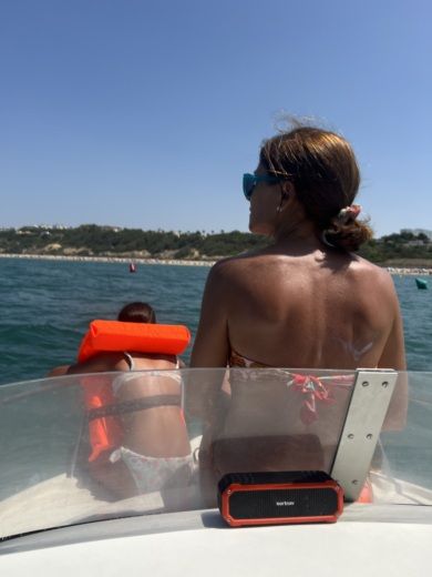 El Puerto de Santa María Motorboat Quicksilver carbin alt tag text