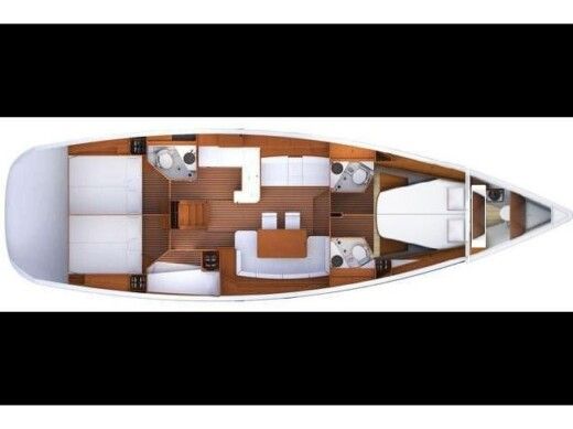 Sailboat Jeanneau Jeanneau 53 boat plan