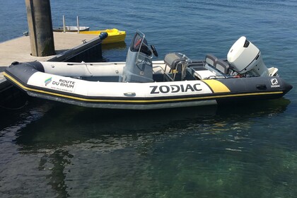 Verhuur RIB Zodiac Pro Open 650 Larmor-Baden
