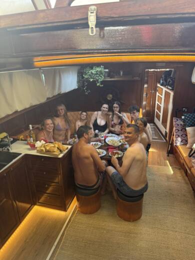 Rhodos Sailboat 2 DAY - RHODES, SYMI, SESKLI ISLANDS ADVENTURE Dromor 16 alt tag text