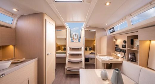 Sailboat Beneteau Oceanis 37 Planta da embarcação