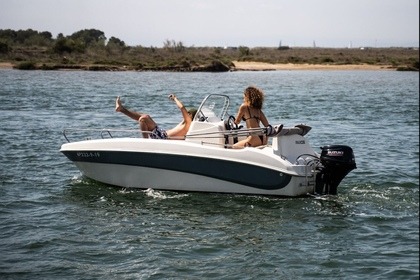 Alquiler Barco sin licencia  Remus 450 Paxos Rosas